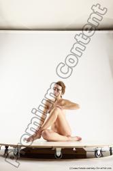 Sitting reference poses of Anna